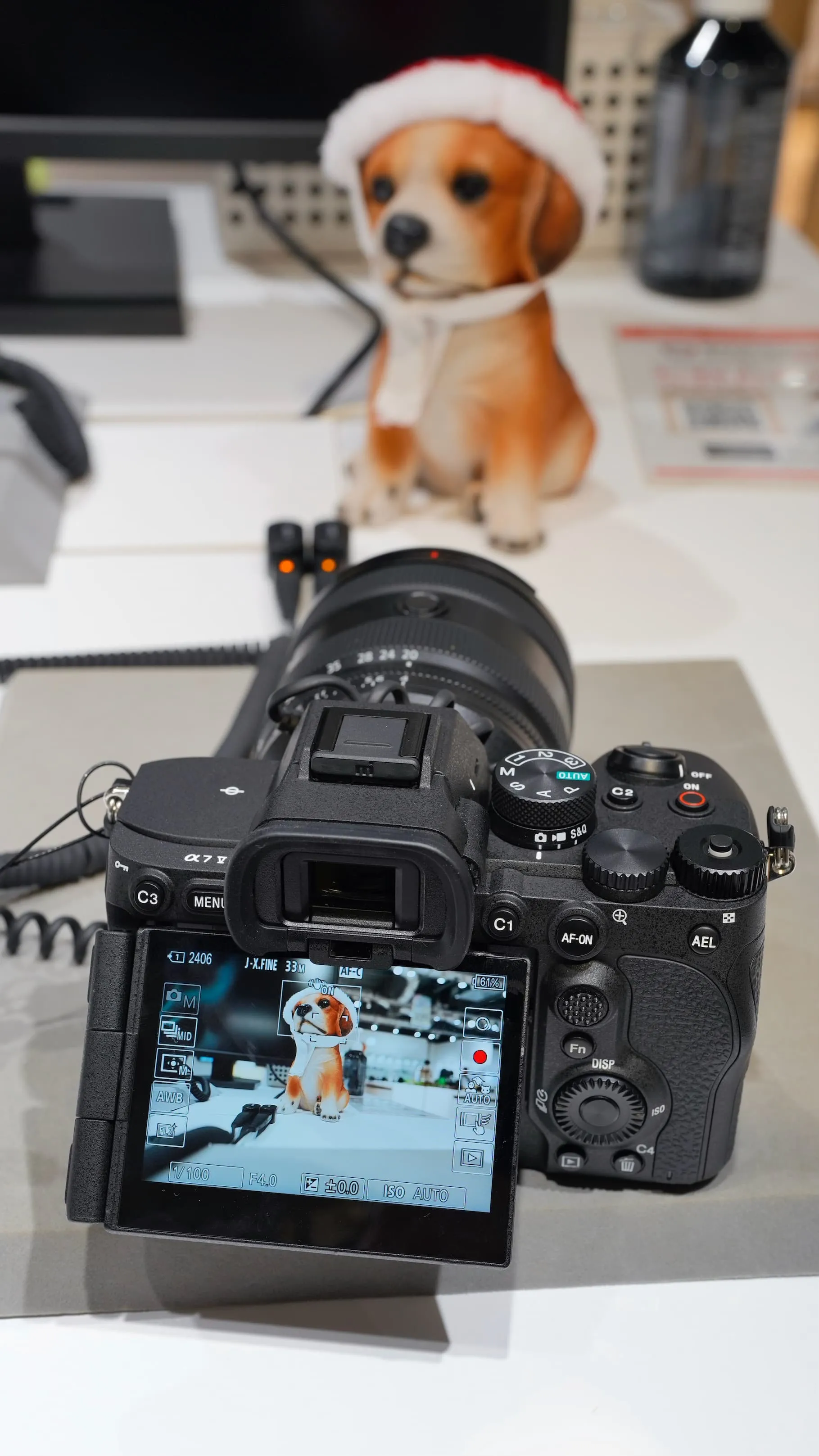 α7ⅴ　Sony Store 銀座での先行展示