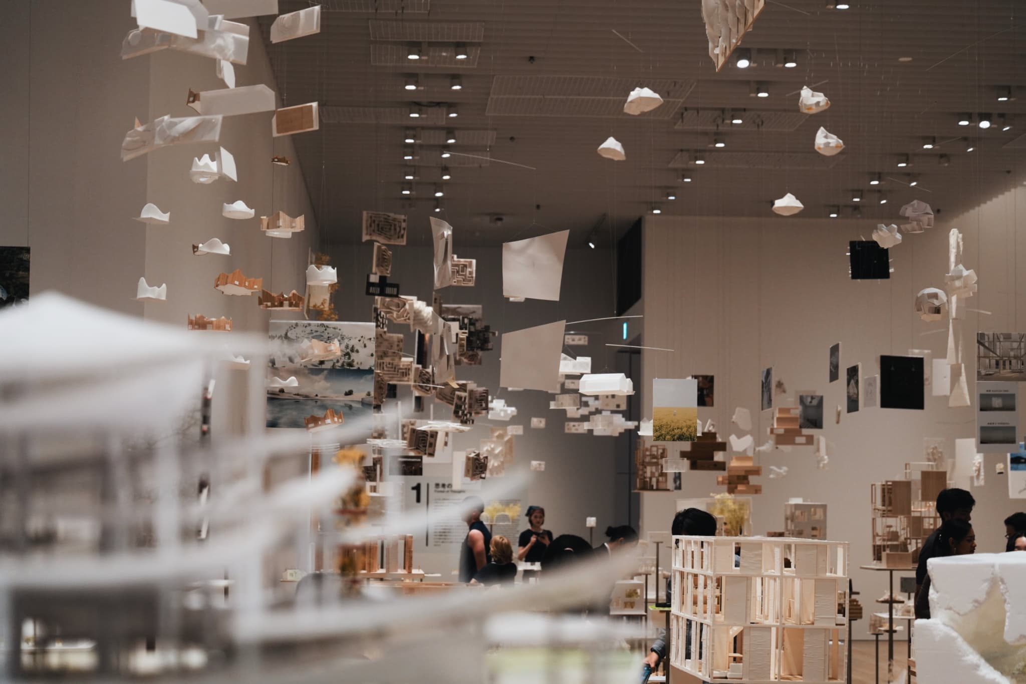 藤本壮介の建築：原初・未来・森のインスタレーション。